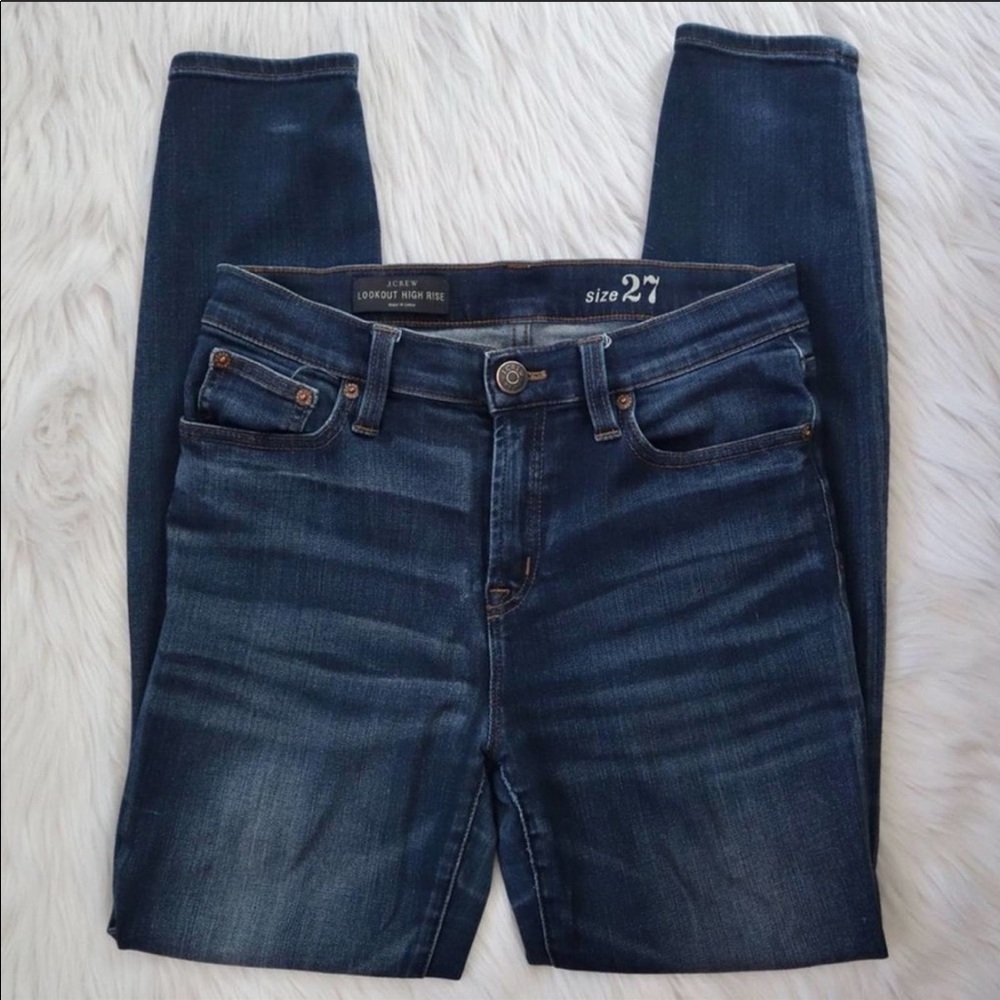 J. Crew Lookout High Rise Skinny Jeans